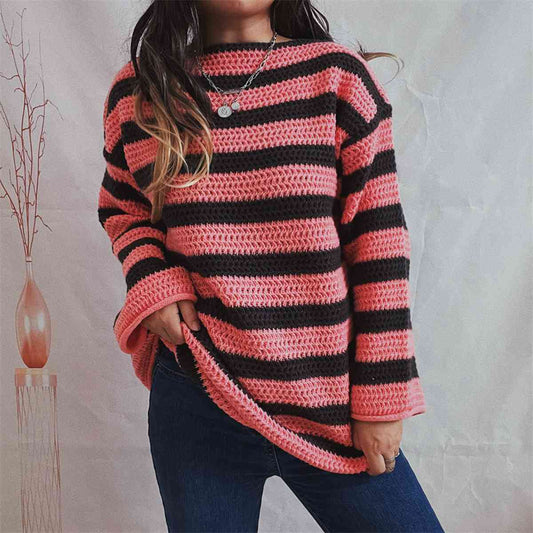 oversized knit sweater