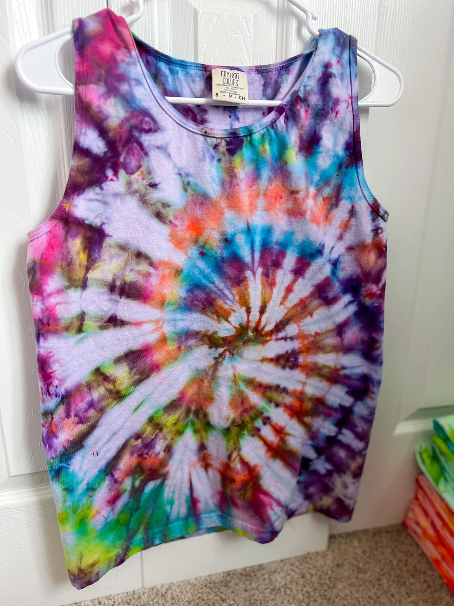 Comfort Colors Spiral Tanks