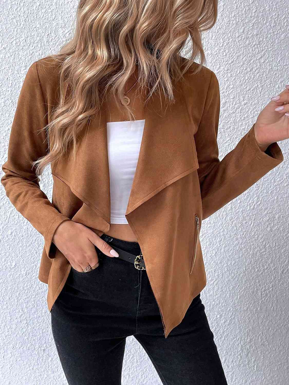 women's collared jacket