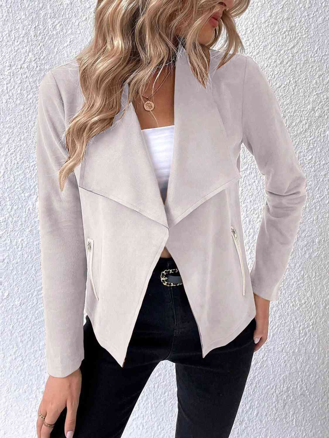 women's collared jacket