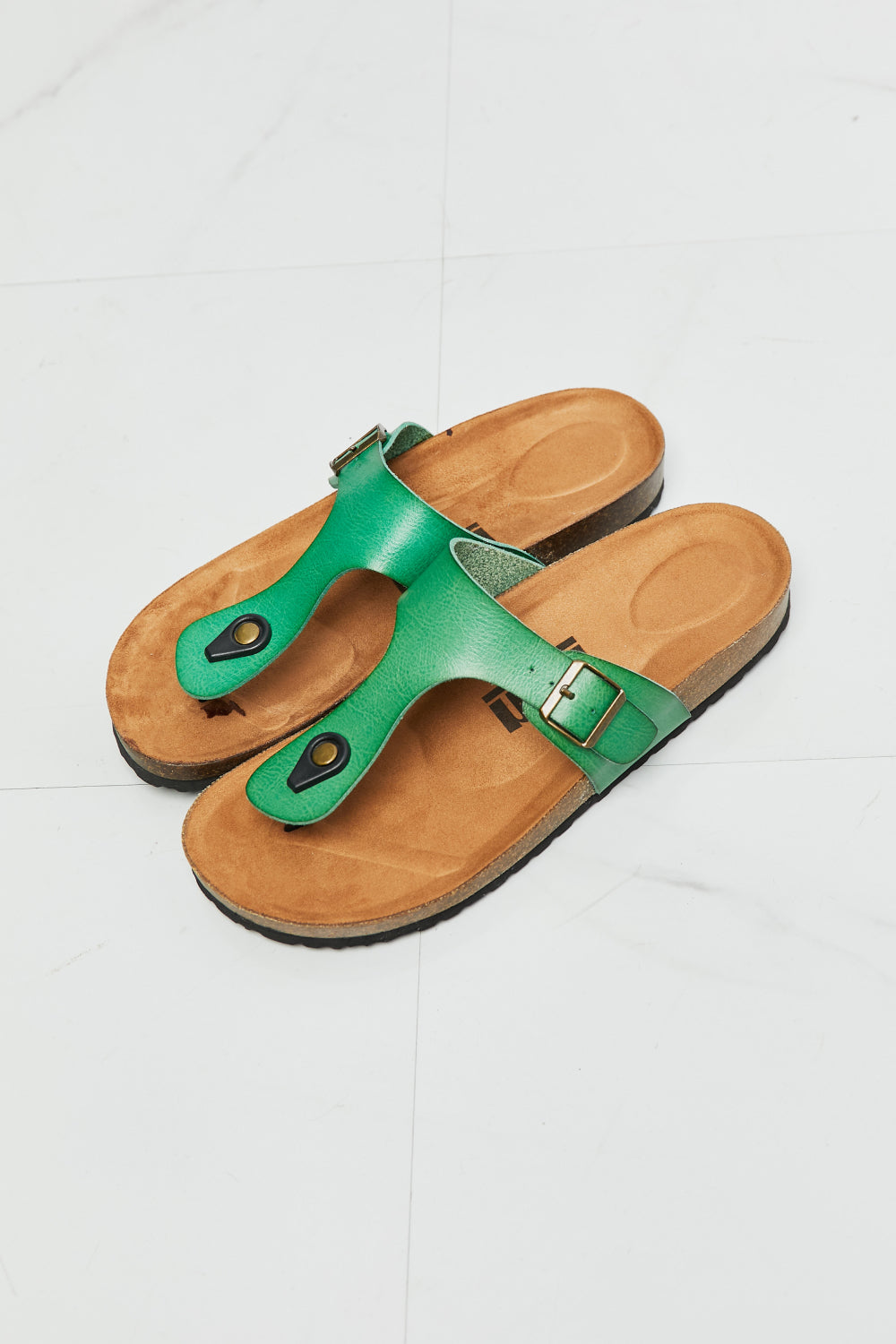 MMShoes Drift Away T-Strap Flip-Flop in Green - Shop women apparel, Jewelry, bath & beauty products online - Arwen's Boutique