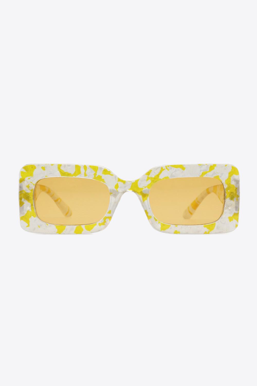 Tortoiseshell Rectangle Polycarbonate Sunglasses - Shop women apparel, Jewelry, bath & beauty products online - Arwen's Boutique