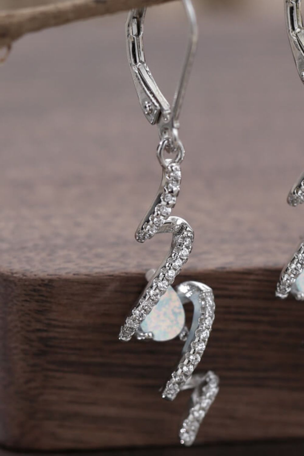 Twisted Opal Drop Earrings - Shop women apparel, Jewelry, bath & beauty products online - Arwen's Boutique