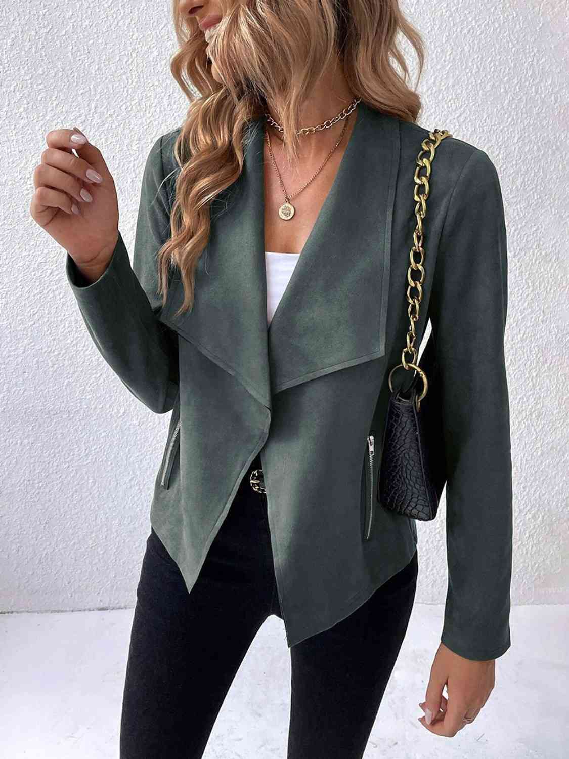 women's collared jacket