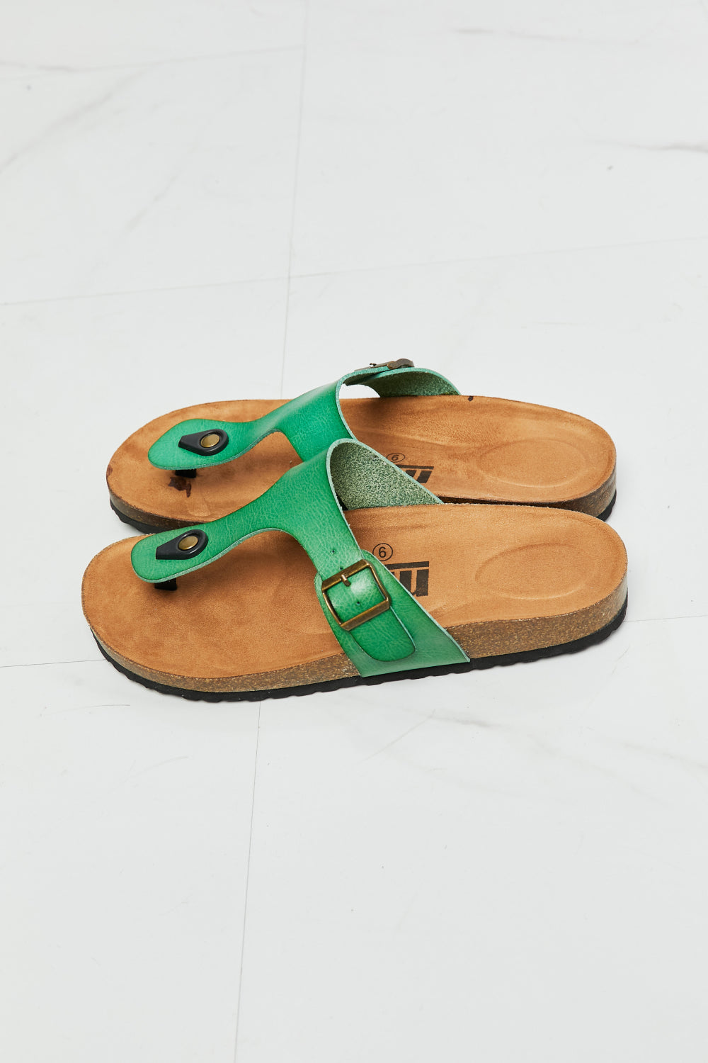 MMShoes Drift Away T-Strap Flip-Flop in Green - Shop women apparel, Jewelry, bath & beauty products online - Arwen's Boutique