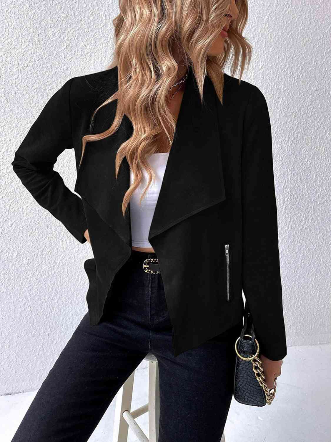 women's collared jacket