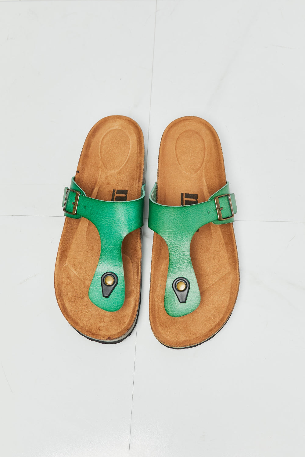 MMShoes Drift Away T-Strap Flip-Flop in Green - Shop women apparel, Jewelry, bath & beauty products online - Arwen's Boutique