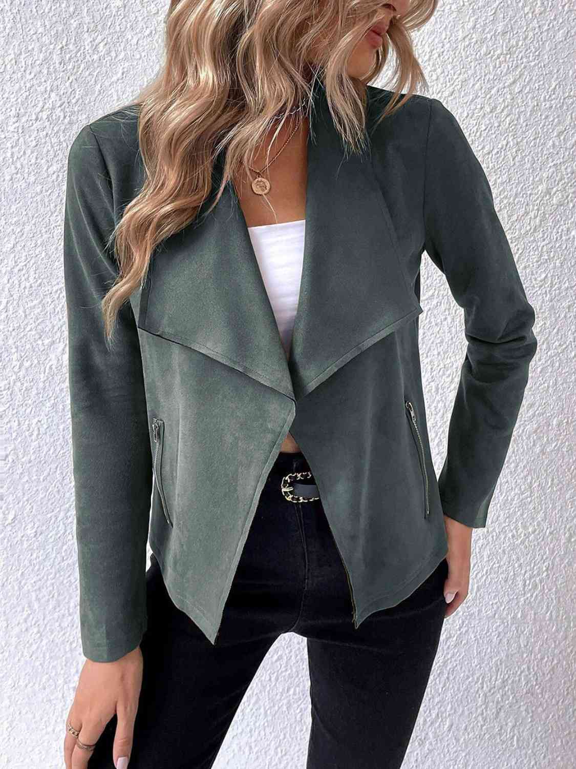 women's collared jacket