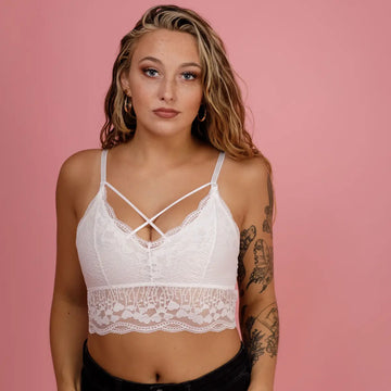 Luna Lace Bralette - Shop women apparel, Jewelry, bath & beauty products online - Arwen's Boutique