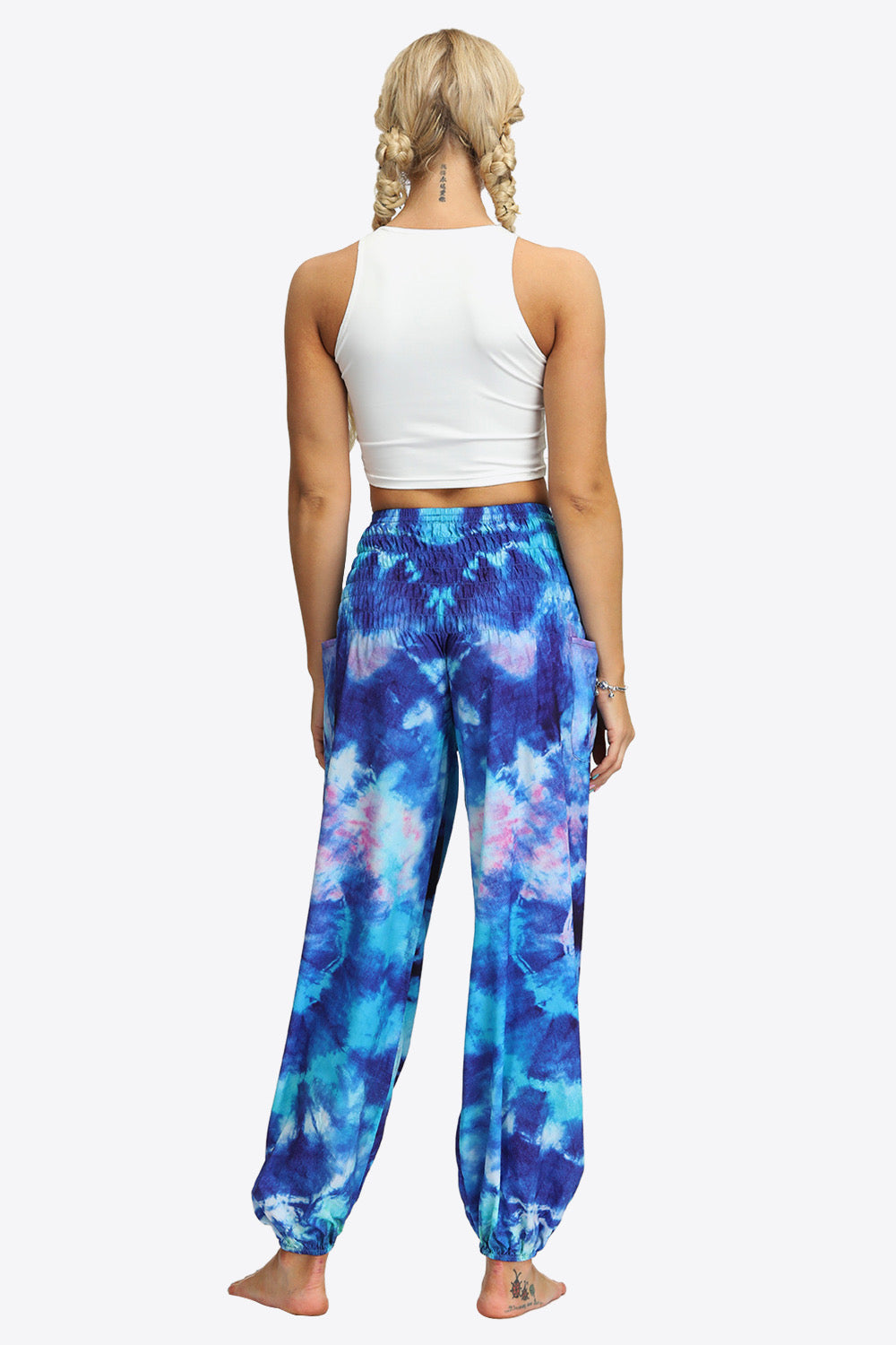 Tie-Dye Smocked Joggers - Shop women apparel, Jewelry, bath & beauty products online - Arwen's Boutique