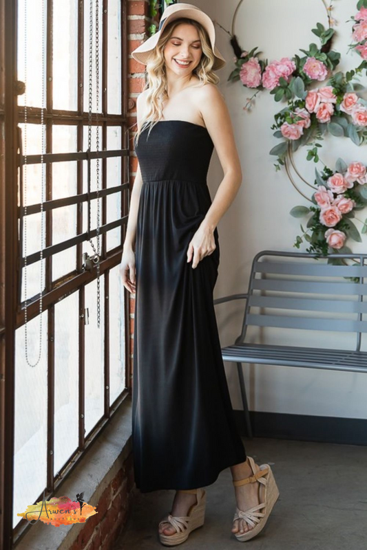 Heimish Full Size Strapless Maxi Dress - Shop women apparel, Jewelry, bath & beauty products online - Arwen's Boutique