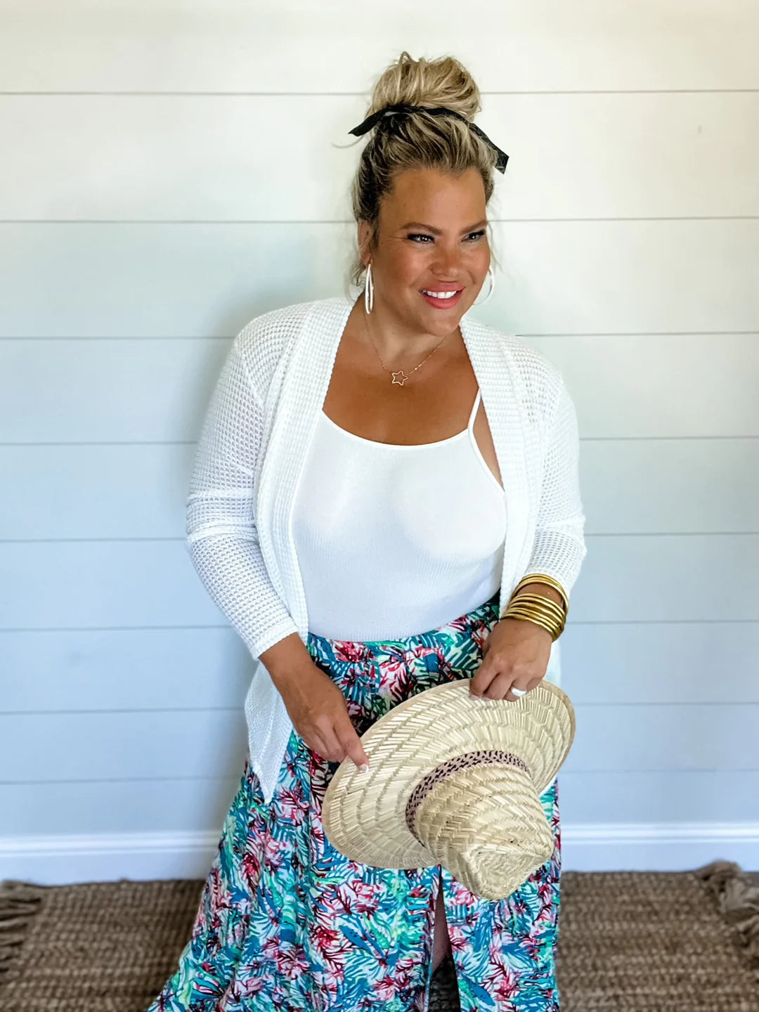 Summer Lola Cardigans- 5 COLORS- White, Green, Yellow, Coral, Aqua - Shop women apparel, Jewelry, bath & beauty products online - Arwen's Boutique