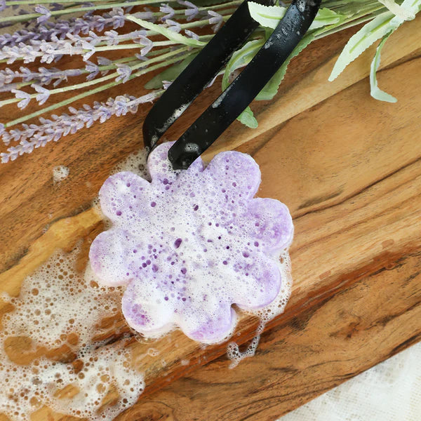 French Lavender Wild Flower Bath Sponge - Shop women apparel, Jewelry, bath & beauty products online - Arwen's Boutique