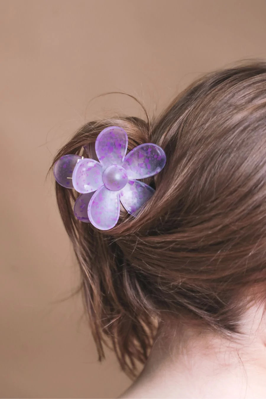 Speckled Flower Clip - 6 Colors - Shop women apparel, Jewelry, bath & beauty products online - Arwen's Boutique