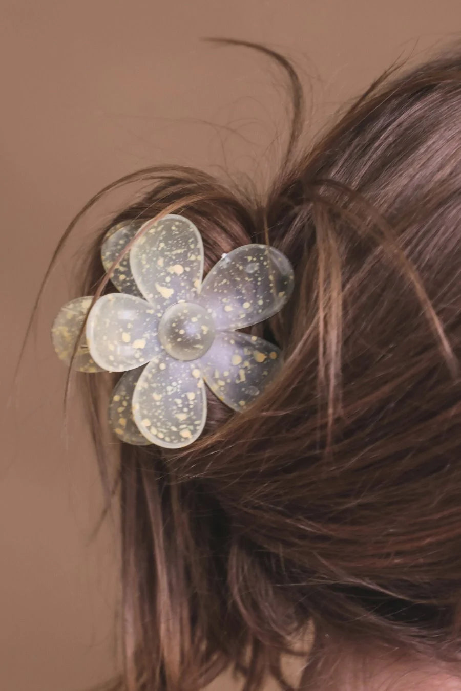 Speckled Flower Clip - 6 Colors - Shop women apparel, Jewelry, bath & beauty products online - Arwen's Boutique