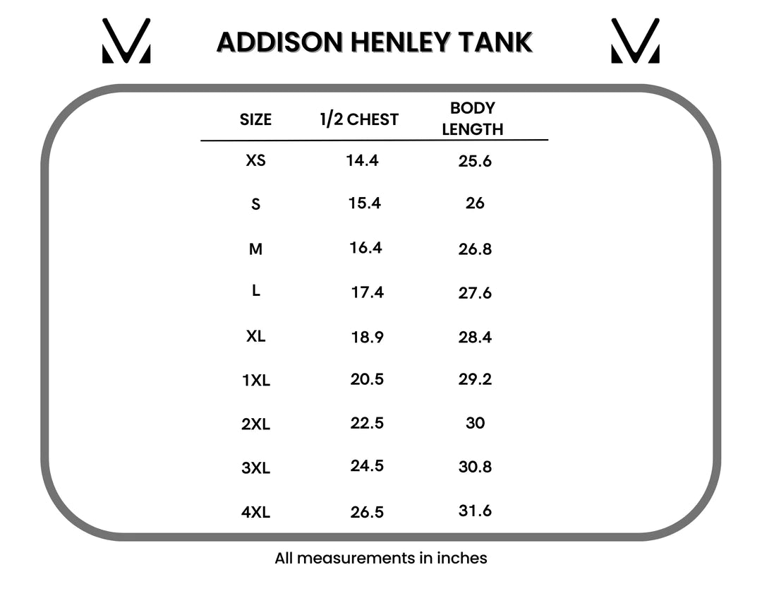 Addison Henley Tank - Black - Shop women apparel, Jewelry, bath & beauty products online - Arwen's Boutique