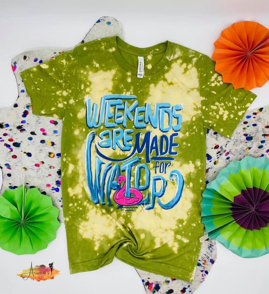 Weekends Are Made For The Water Tee - Shop women apparel, Jewelry, bath & beauty products online - Arwen's Boutique
