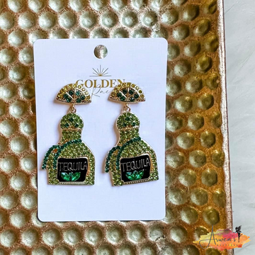 Tequila Earrings - Shop women apparel, Jewelry, bath & beauty products online - Arwen's Boutique