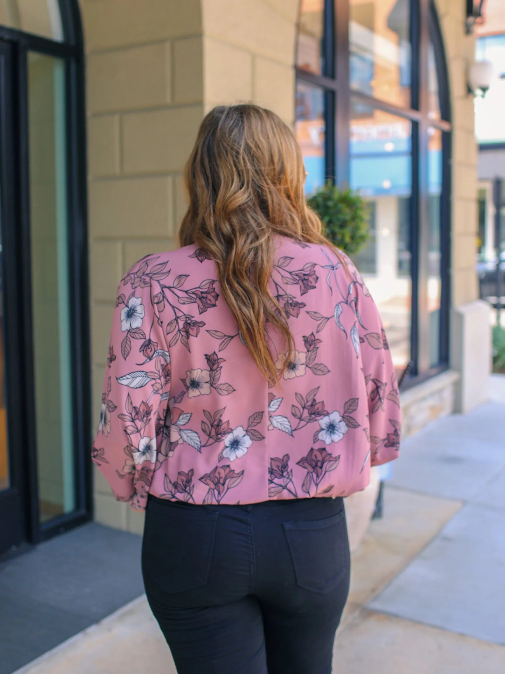 Rose Floral Dolman Top - Shop women apparel, Jewelry, bath & beauty products online - Arwen's Boutique