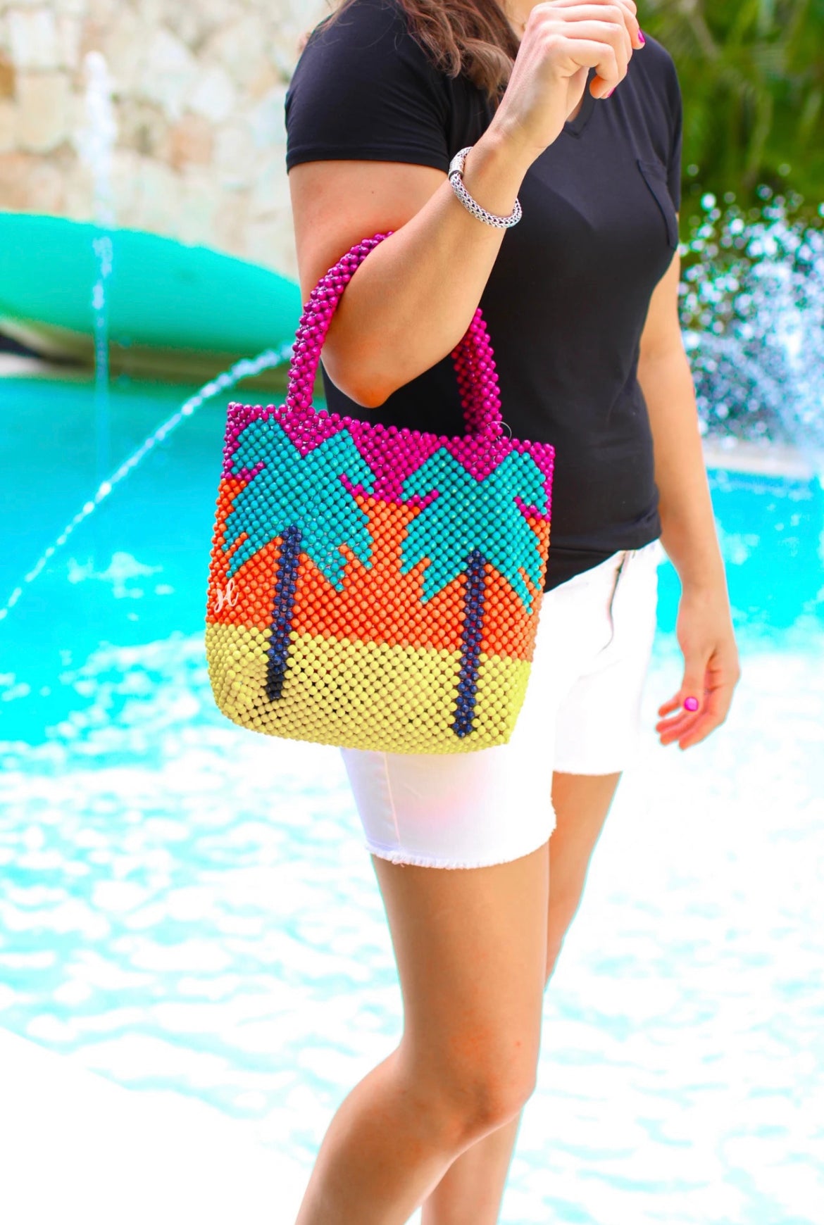 Maldives Beaded Bag - Shop women apparel, Jewelry, bath & beauty products online - Arwen's Boutique