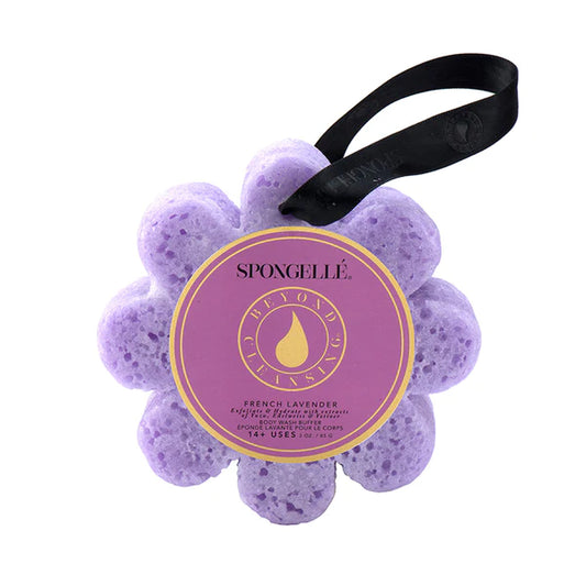 French Lavender Wild Flower Bath Sponge - Shop women apparel, Jewelry, bath & beauty products online - Arwen's Boutique
