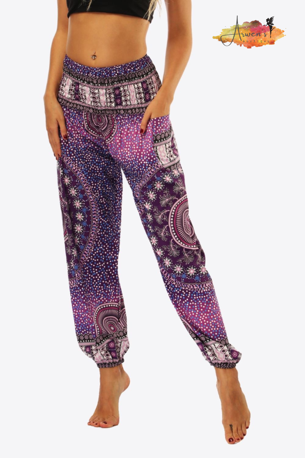 Bohemian Pocket Pants - Shop women apparel, Jewelry, bath & beauty products online - Arwen's Boutique